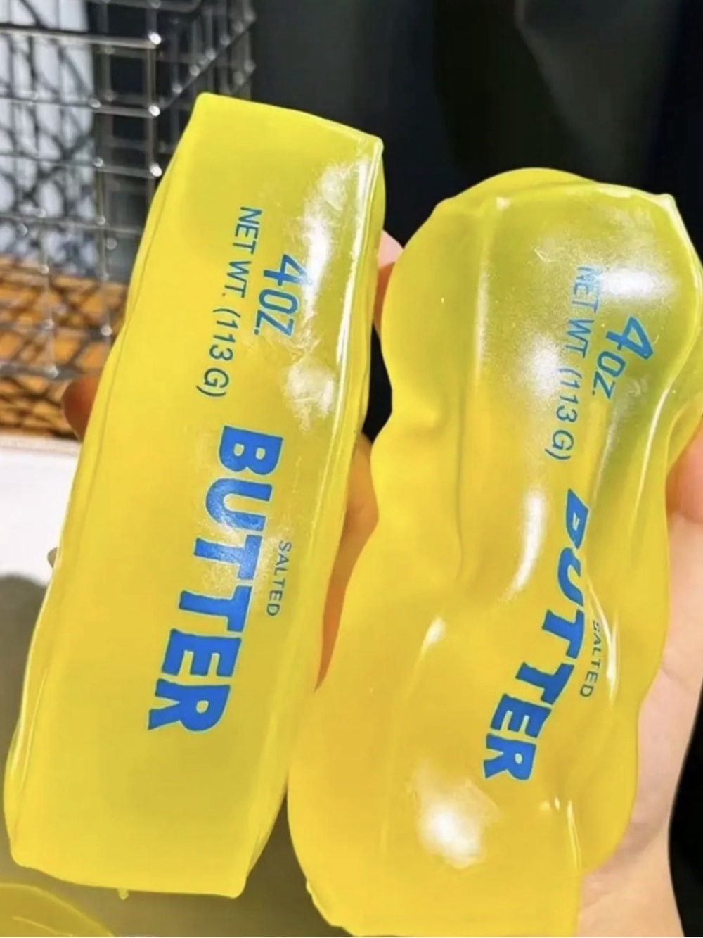 Vaseline Squishy Butter Sensory Toy Yellow (1 Butter)